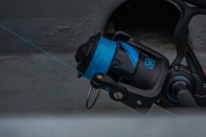 Blue Coarse Fishing Line on a reel