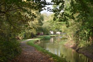 Fishing for Beginners - a picturesque scene of a Victorian canal